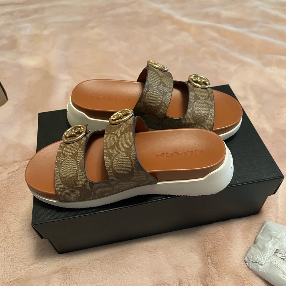 Coach sandals